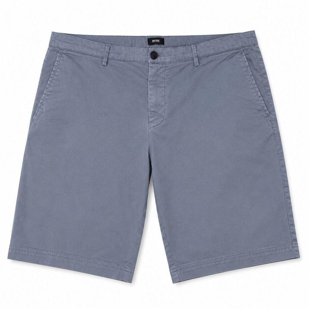 Hugo Boss Men’s Blue Gray Chino Golf Shorts Size 38 Estimated